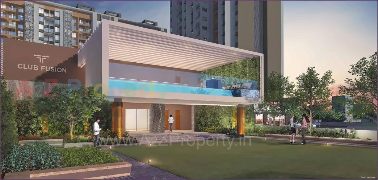 3D Elevation of real estate project Fusion Towers located at Bhoirwadi, Pune, Maharashtra