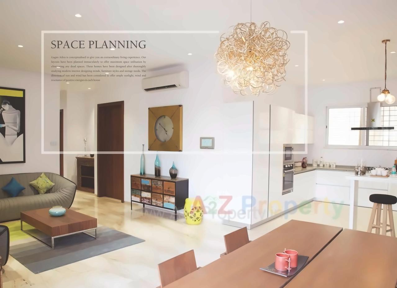 3D Elevation of real estate project Gagan Adira located at Wagholi, Pune, Maharashtra