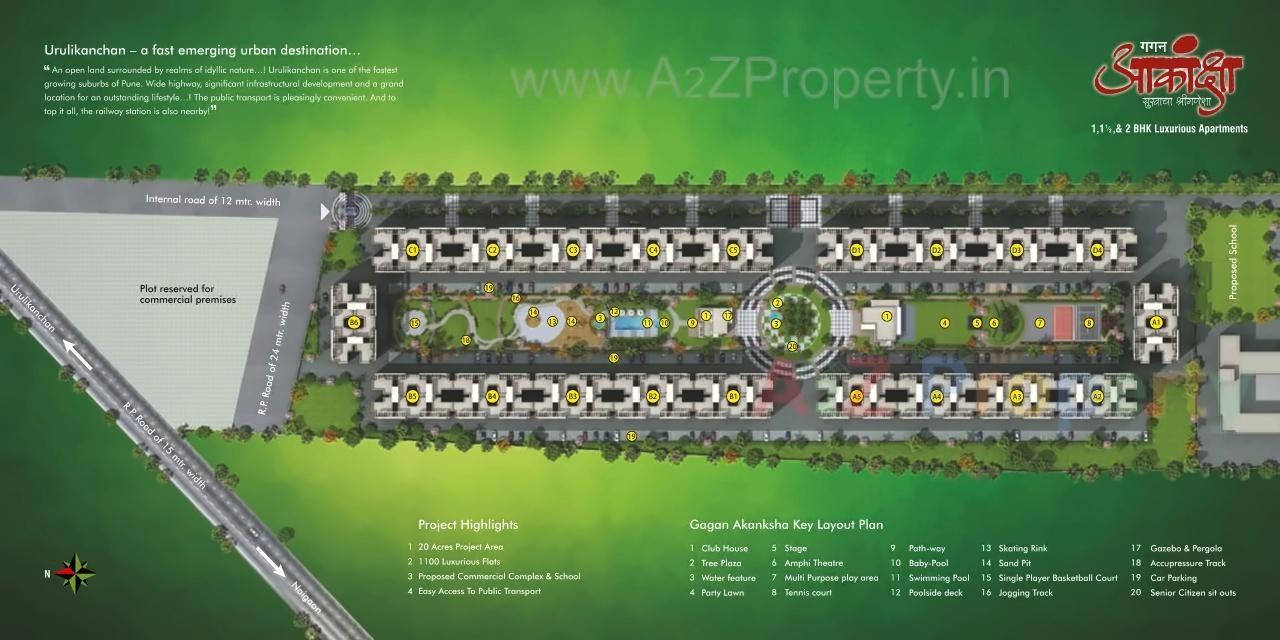 of real estate project Gagan Akanksha located at Koregaon-mul, Pune, Maharashtra