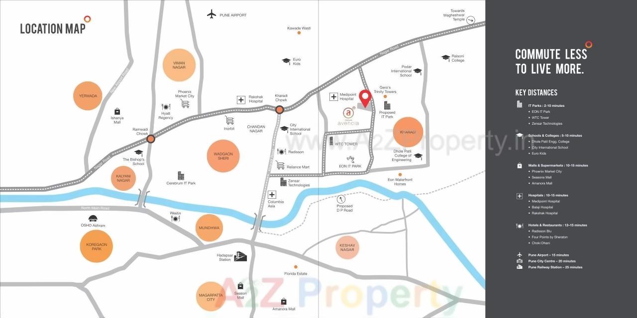  of real estate project Gagan Avencia located at Kharadi, Pune, Maharashtra