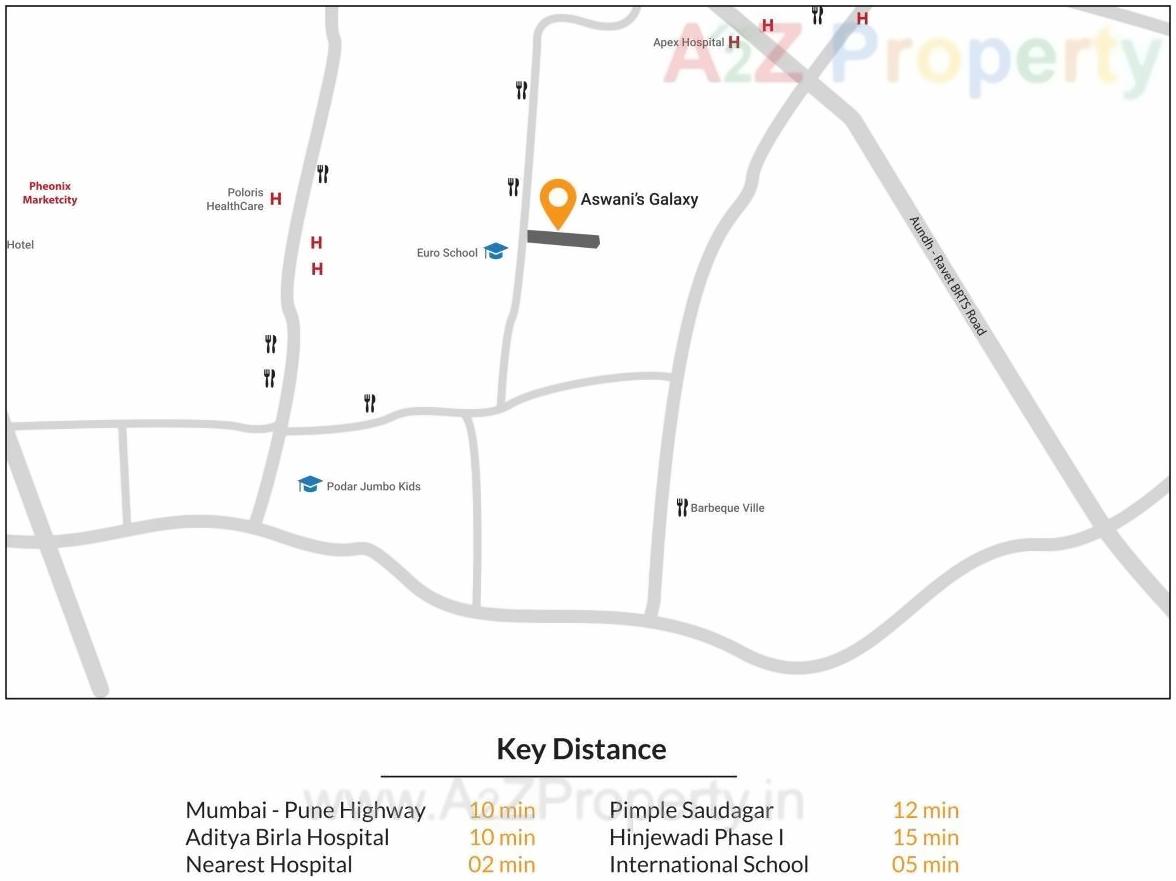  of real estate project Galaxy located at Wakad, Pune, Maharashtra