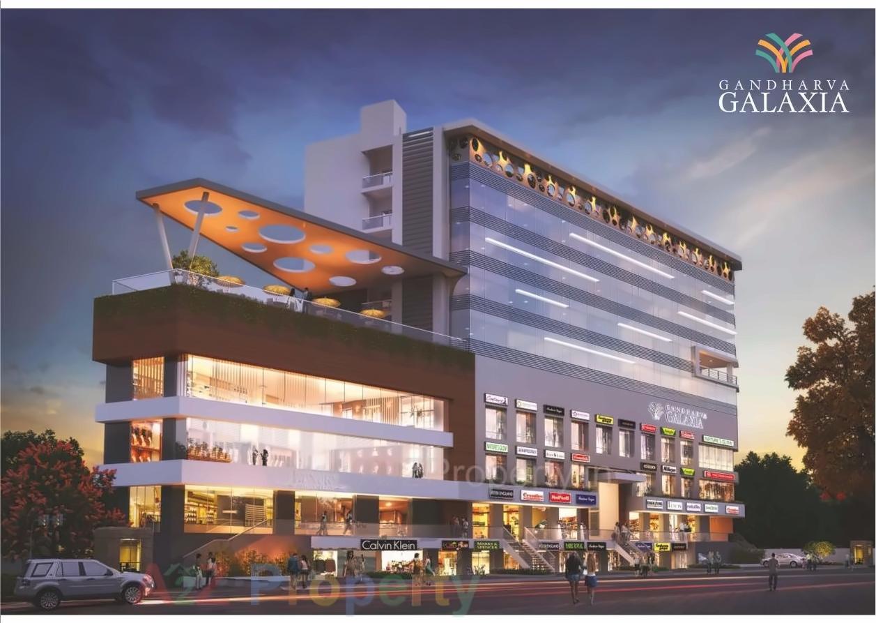 3D Elevation of real estate project Gandharv Galaxia located at Hadapsar, Pune, Maharashtra