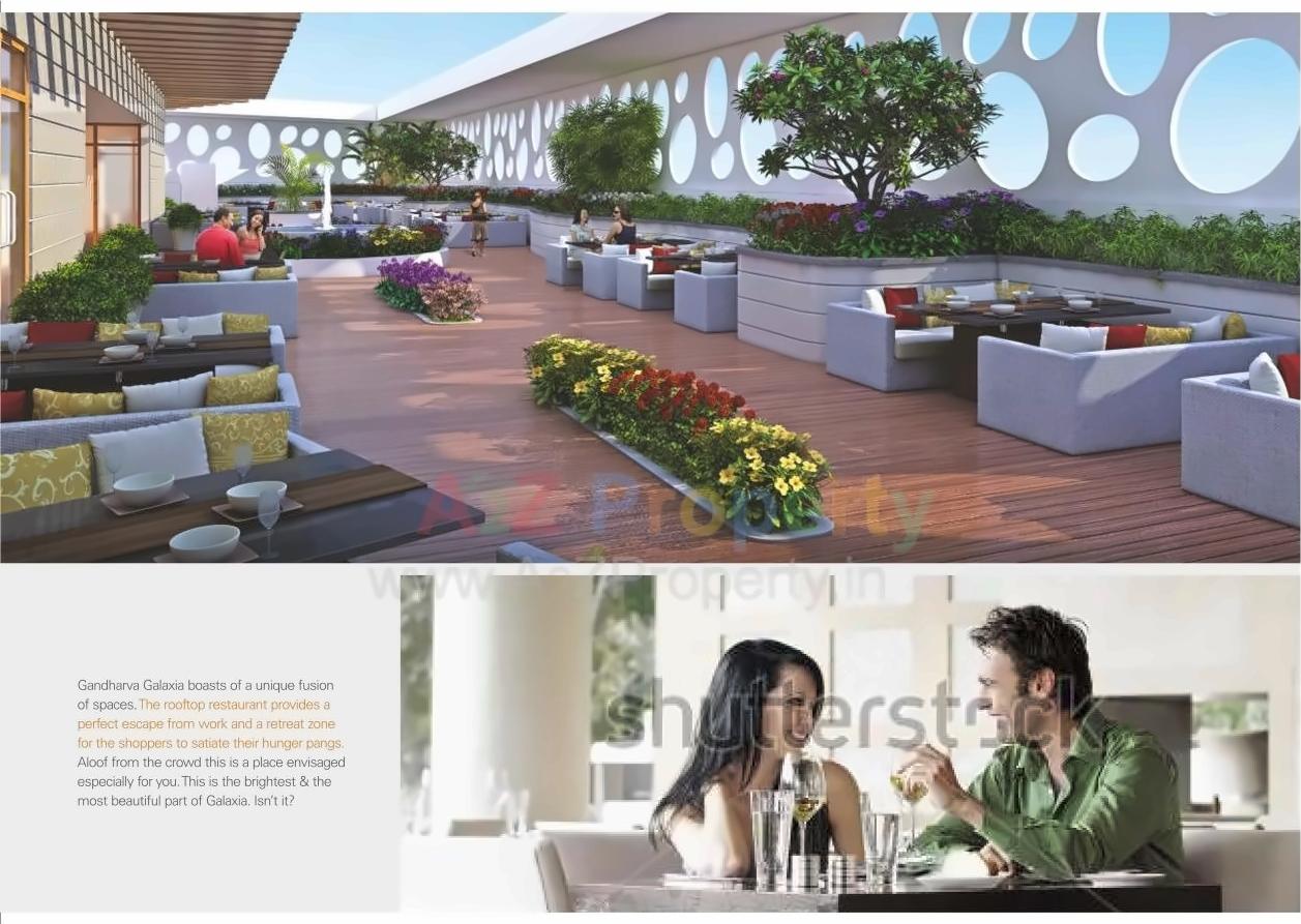 3D Elevation of real estate project Gandharv Galaxia located at Hadapsar, Pune, Maharashtra