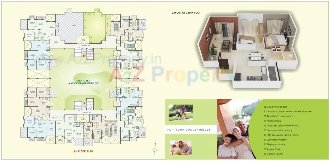 Layout of real estate project Ganesh Shrushti located at Pimpri-chinchawad-m-corp, Pune, Maharashtra