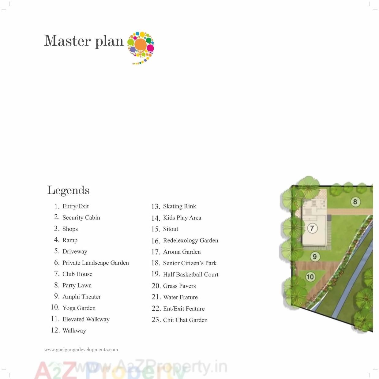  of real estate project Ganga Aria located at Dhanori, Pune, Maharashtra