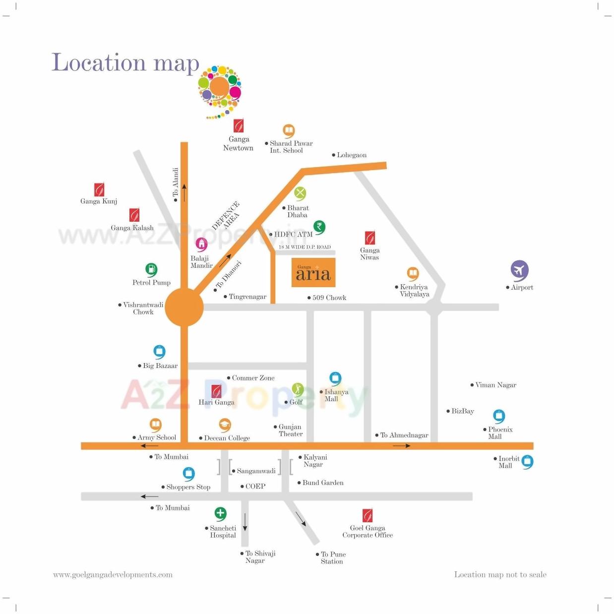 of real estate project Ganga Aria located at Dhanori, Pune, Maharashtra