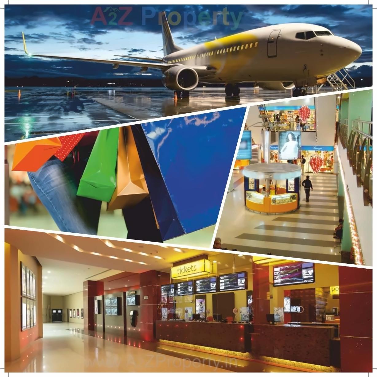 3D Elevation of real estate project Ganga Aria located at Dhanori, Pune, Maharashtra