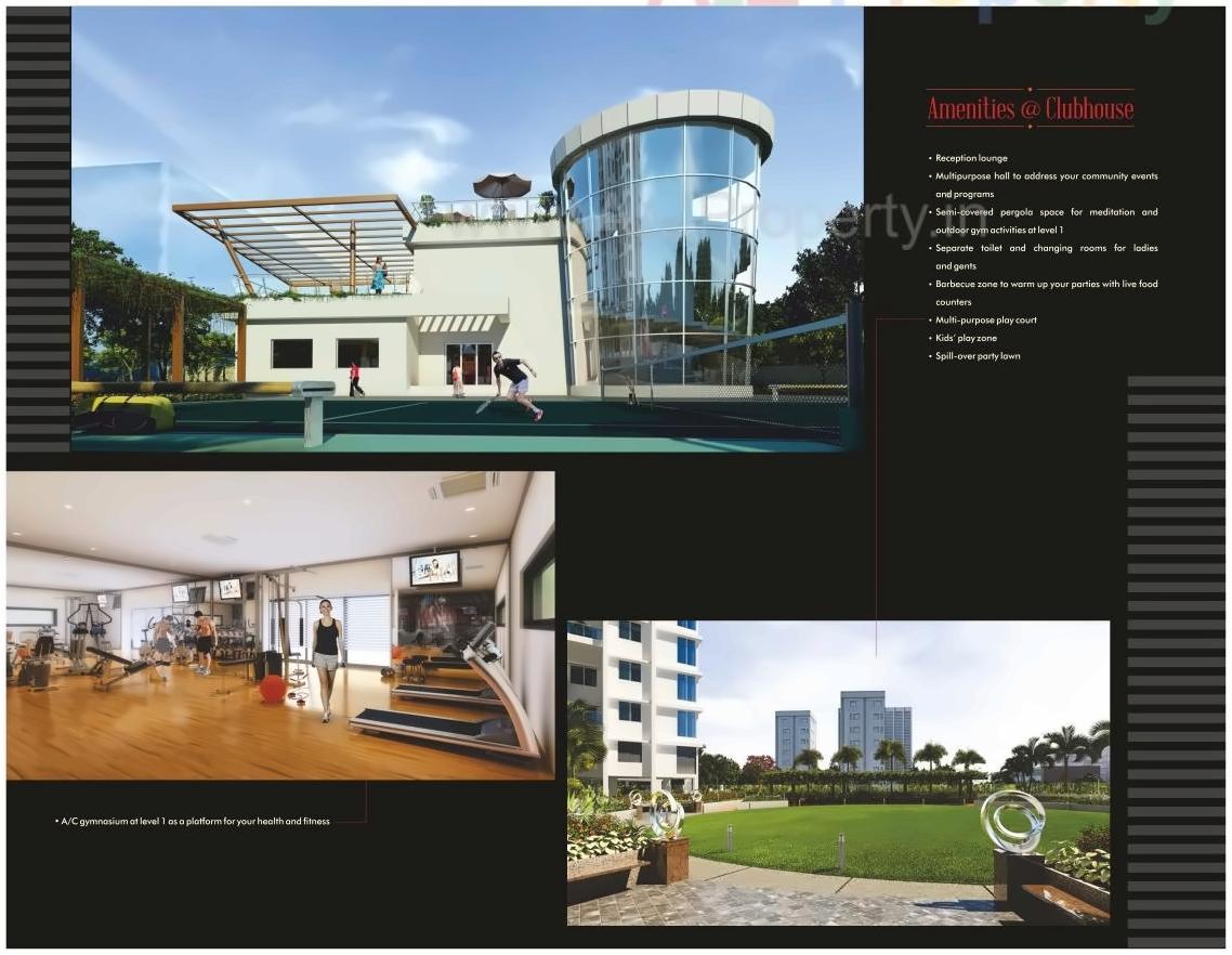 3D Elevation of real estate project Ganga Bhagyoday located at Pune-m-corp, Pune, Maharashtra