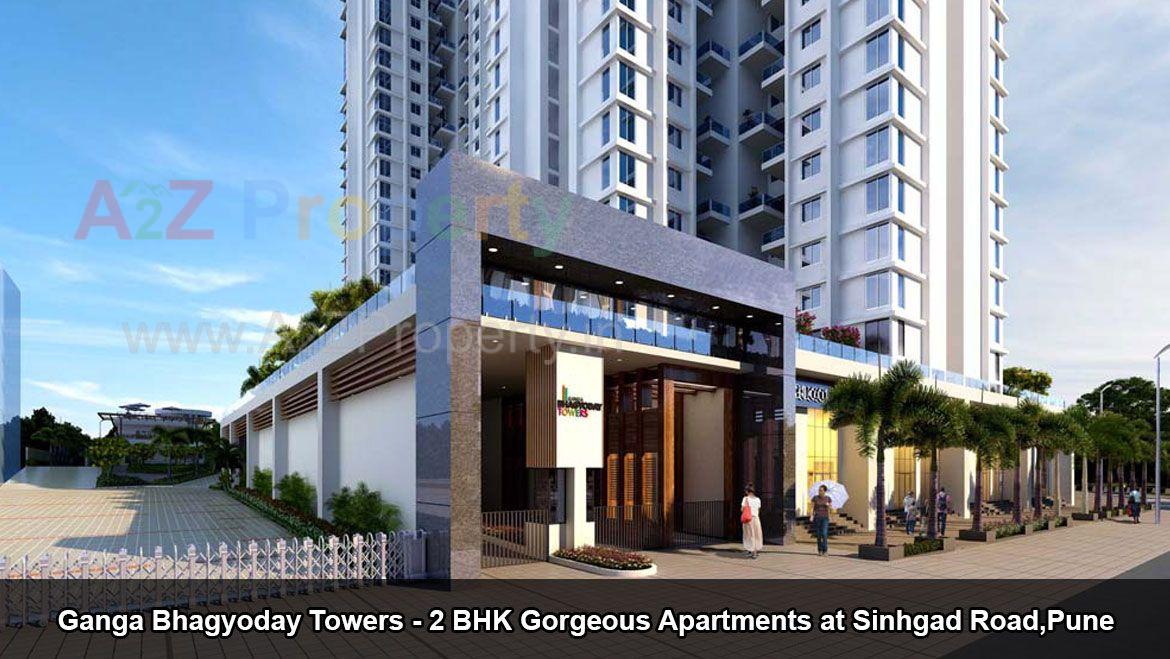 Bhagyoday Towers1 of real estate project Ganga Bhagyoday Tower located at Pune-m-corp, Pune, Maharashtra