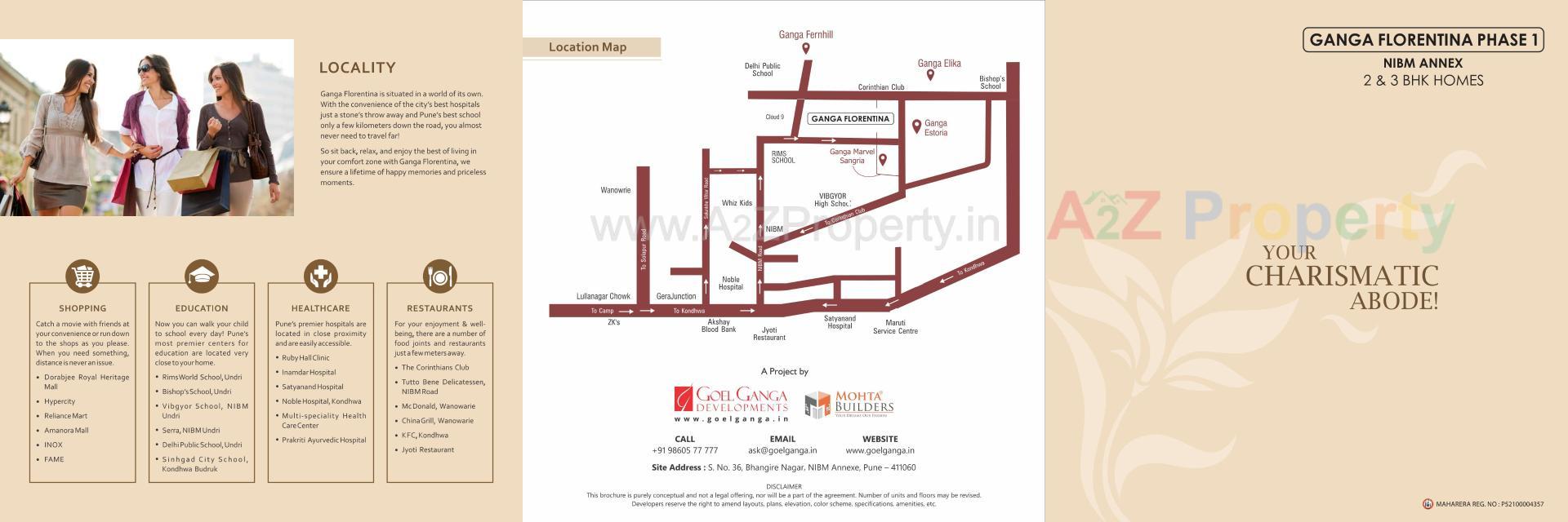  of real estate project Ganga Florentina located at Mohammadwadi, Pune, Maharashtra