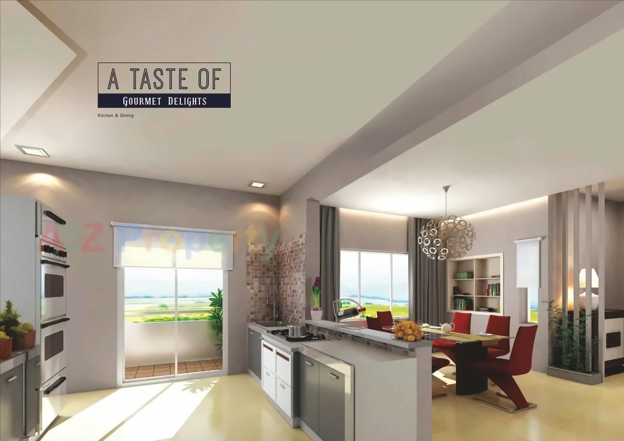 3D Elevation of real estate project Ganga Ishanya Ab located at Dhankawadi, Pune, Maharashtra