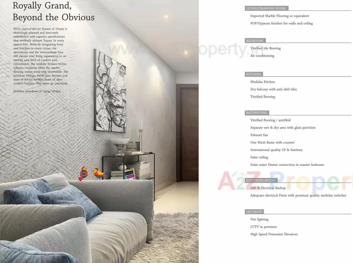 Image 21520 10 of real estate project Ganga Utopia located at Pune-m-corp, Pune, Maharashtra