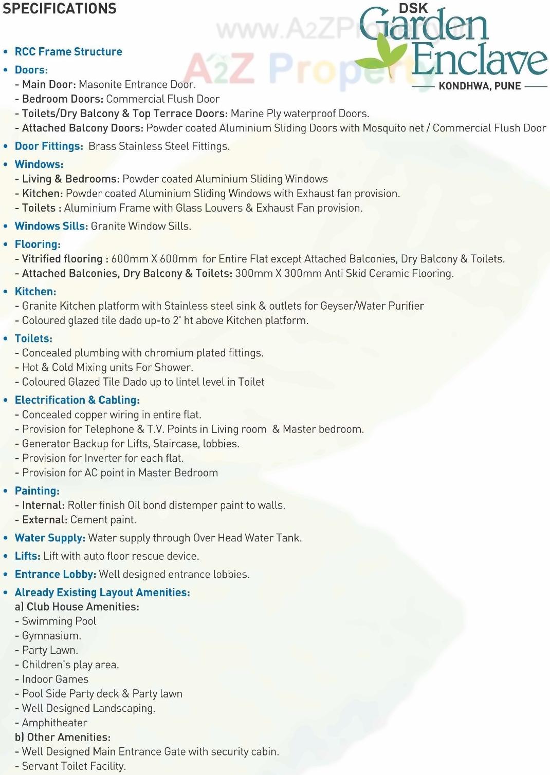  of real estate project Garden Enclave located at Kondhwa-khurd, Pune, Maharashtra