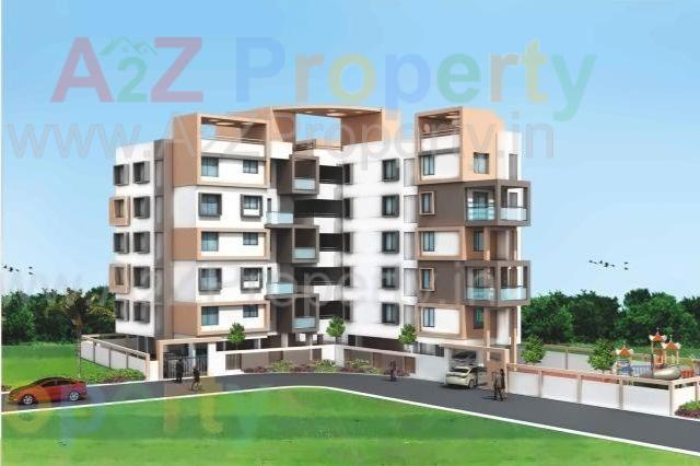 3D Elevation of real estate project Gaurav Pride located at Wakad, Pune, Maharashtra