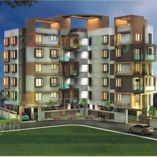 3D Elevation of real estate project Gaurav Pride located at Wakad, Pune, Maharashtra