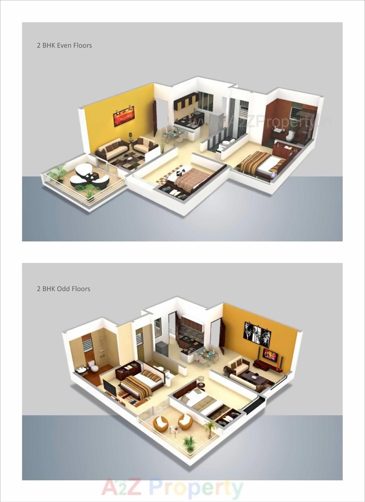 Layout of real estate project Gayatrree Landmark located at Thergaon, Pune, Maharashtra