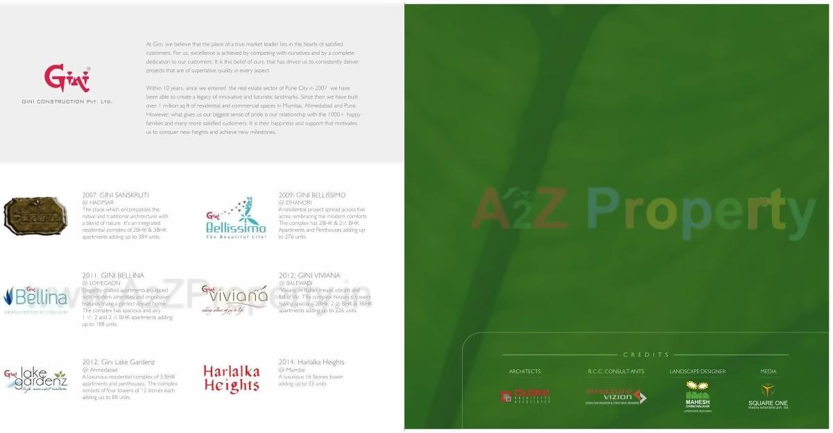  of real estate project Gini Aria located at Yawalewadi, Pune, Maharashtra