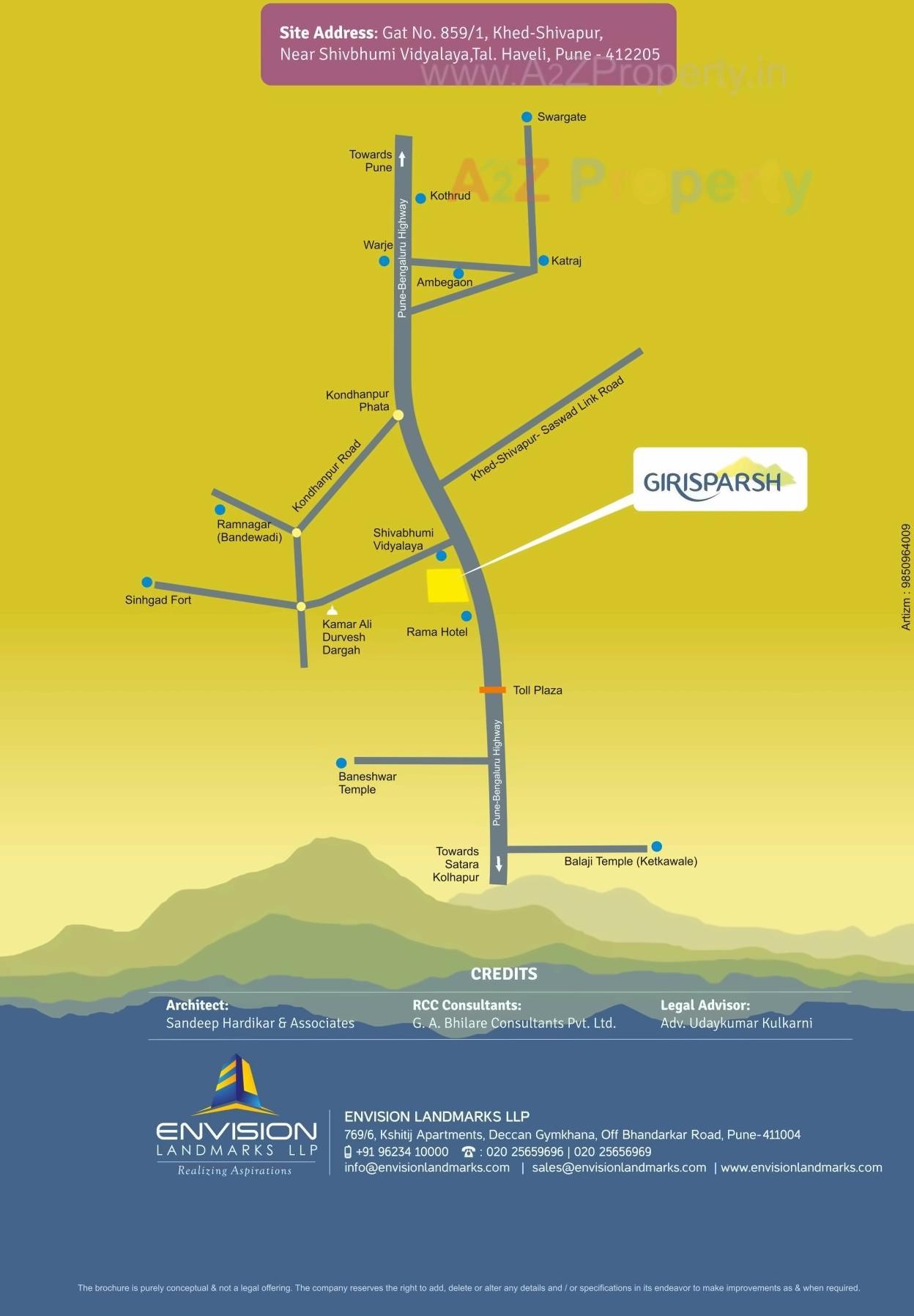  of real estate project Girisparsh located at Khedshivapur, Pune, Maharashtra