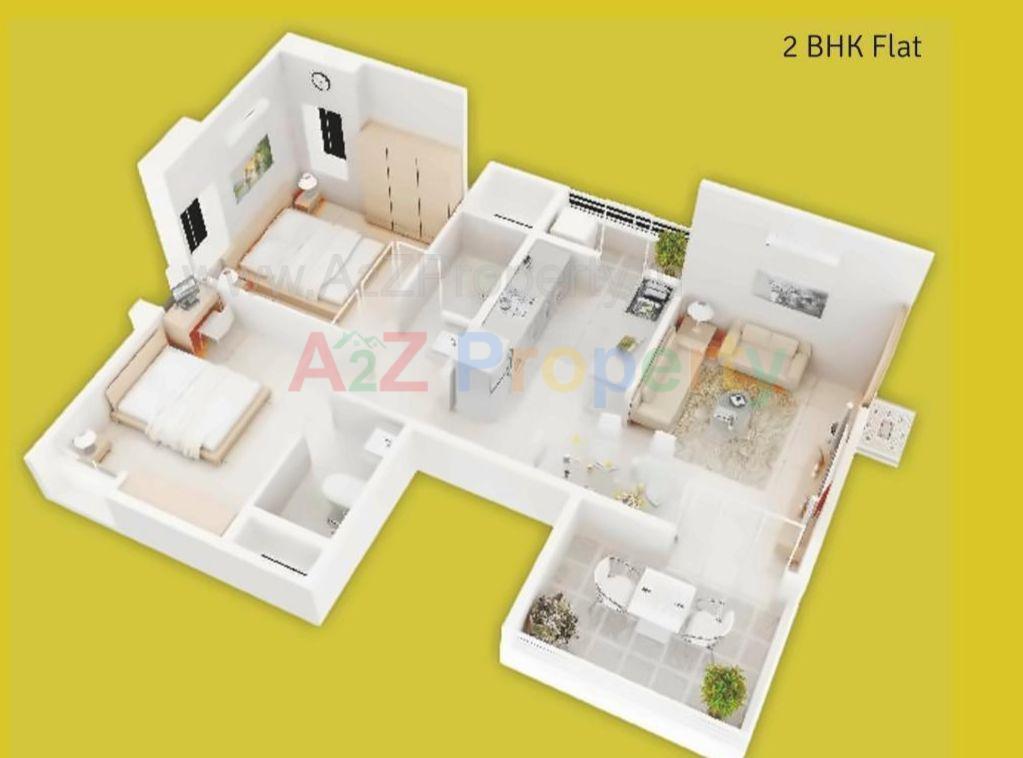 Layout of real estate project Girisparsh located at Khedshivapur, Pune, Maharashtra