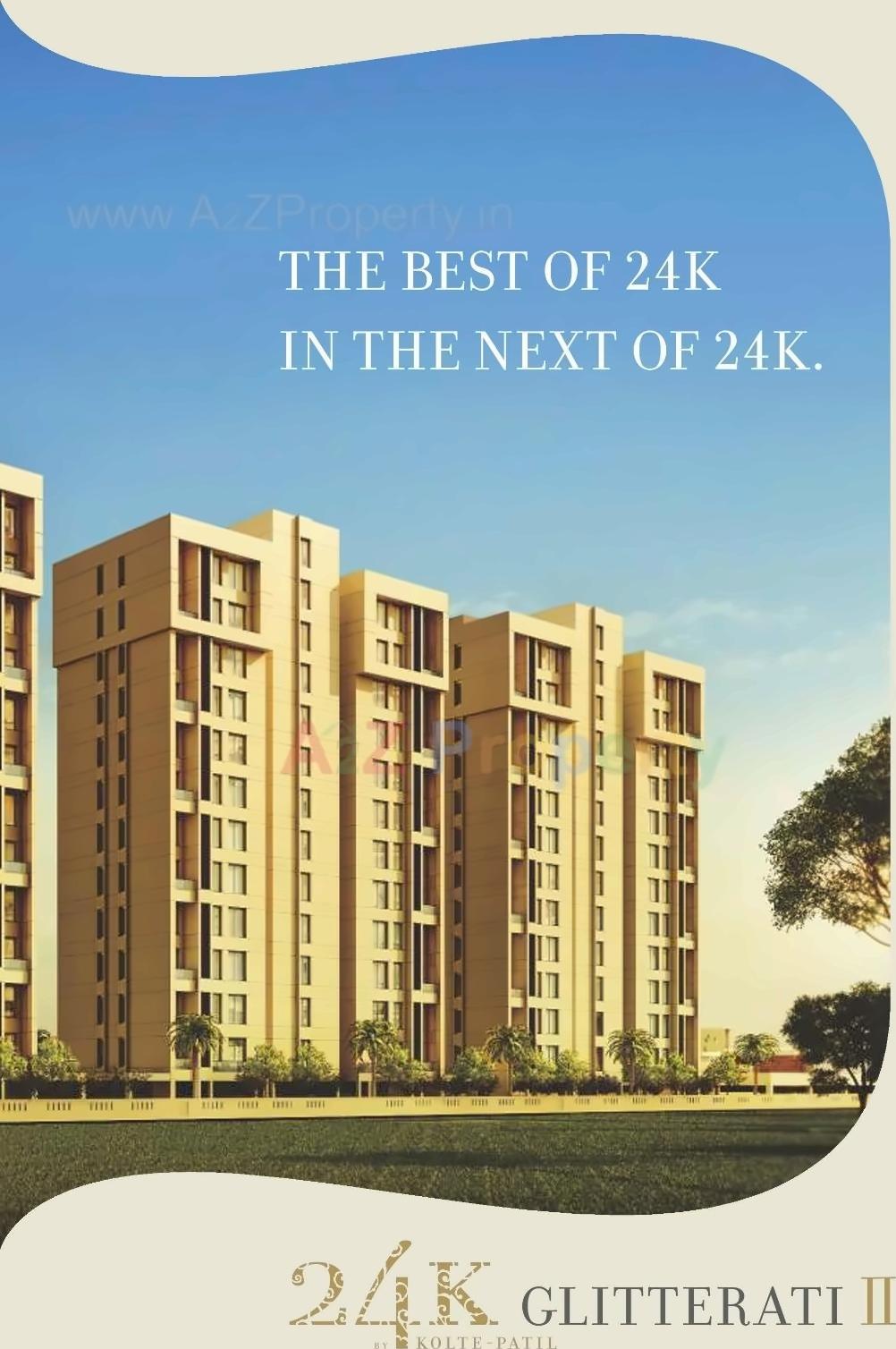 3D Elevation of real estate project Glitterati Ii located at Pimpri-chinchawad-m-corp, Pune, Maharashtra