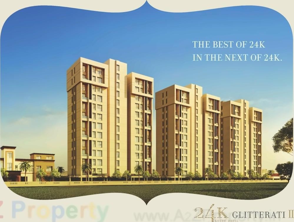 3D Elevation of real estate project Glitterati Ii located at Pimpri-chinchawad-m-corp, Pune, Maharashtra