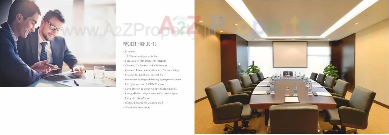 3D Elevation of real estate project Global Business Hub located at Kharadi, Pune, Maharashtra