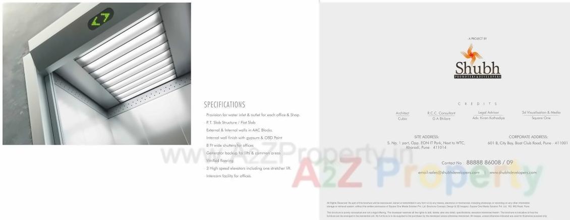  of real estate project Global Business Hub located at Kharadi, Pune, Maharashtra