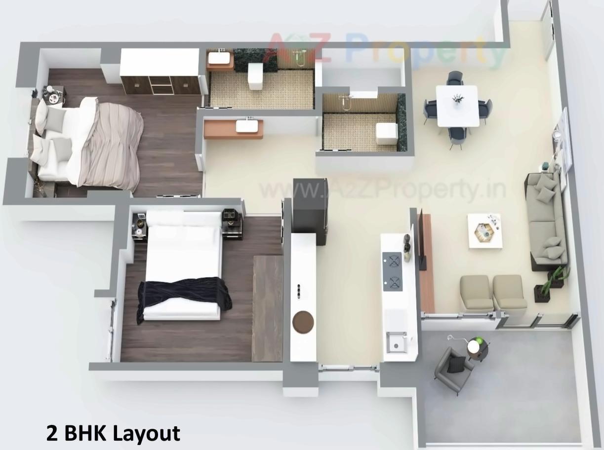 Layout of real estate project Global Lifestyle Kharadi located at Kharadi, Pune, Maharashtra