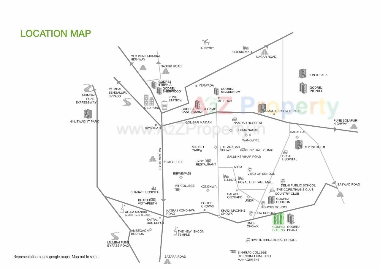  of real estate project Godrej Greens located at Undri, Pune, Maharashtra