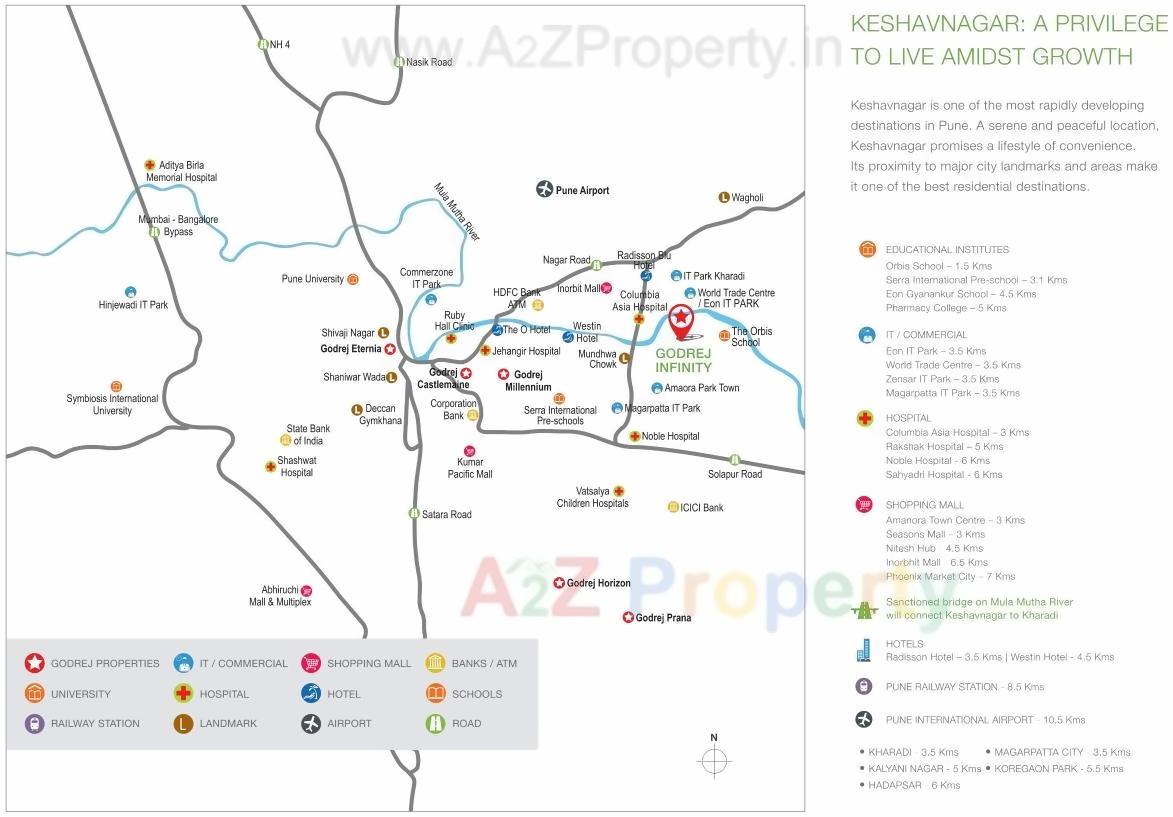  of real estate project Godrej Infinity located at Keshavnagarmundwa, Pune, Maharashtra