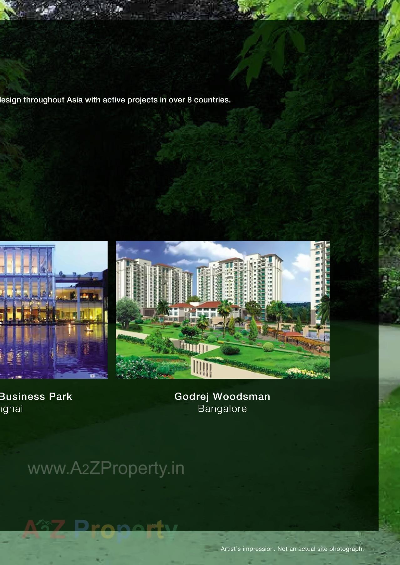 3D Elevation of real estate project Godrej Park Greens located at Haveli, Pune, Maharashtra