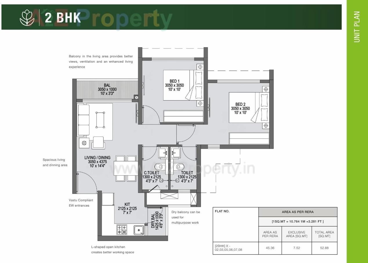 Layout of real estate project Godrej Park Greens located at Haveli, Pune, Maharashtra