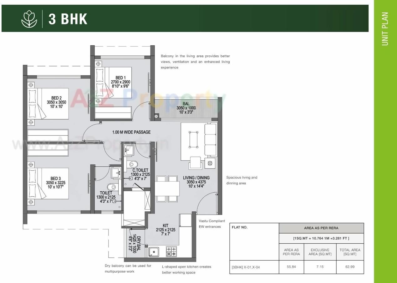 Layout of real estate project Godrej Park Greens located at Haveli, Pune, Maharashtra