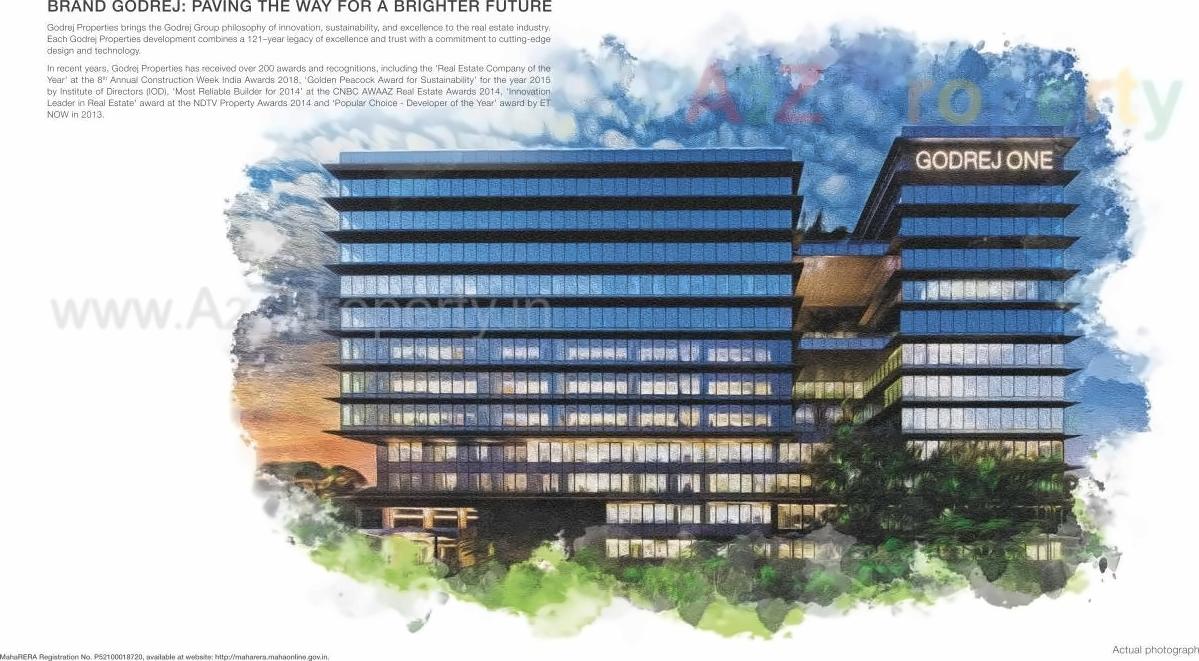 3D Elevation of real estate project Godrej Rejuve located at Keshavnagarmundwa, Pune, Maharashtra