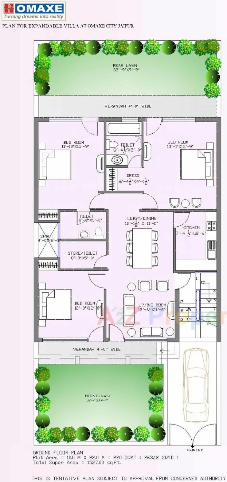 Layout of real estate project Gokuldham located at Katraj, Pune, Maharashtra