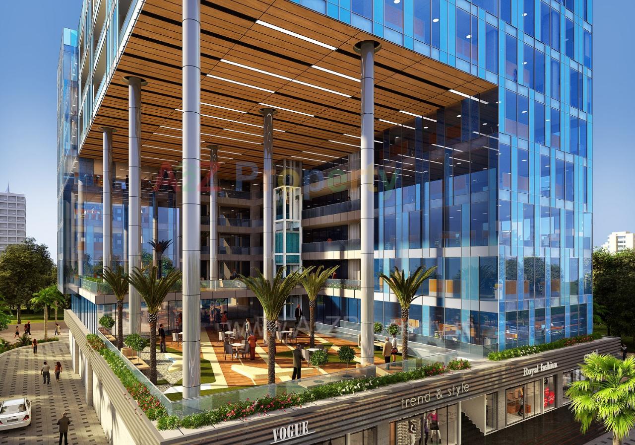 3D Elevation of real estate project Golden East located at Wanwadi, Pune, Maharashtra