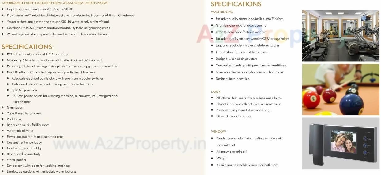  of real estate project Golden Treasures located at Punawale, Pune, Maharashtra