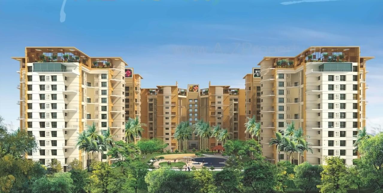 3D Elevation of real estate project Golden Trellis located at Baner, Pune, Maharashtra