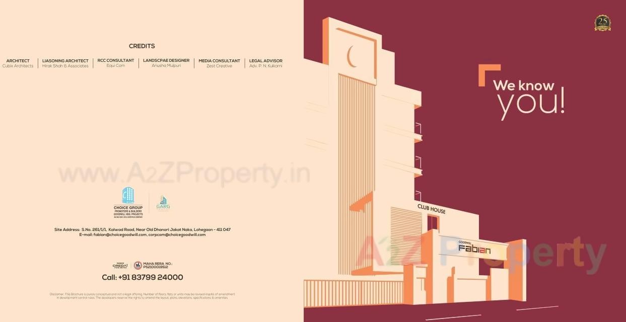  of real estate project Goodwill Fabian located at Lohgaon, Pune, Maharashtra