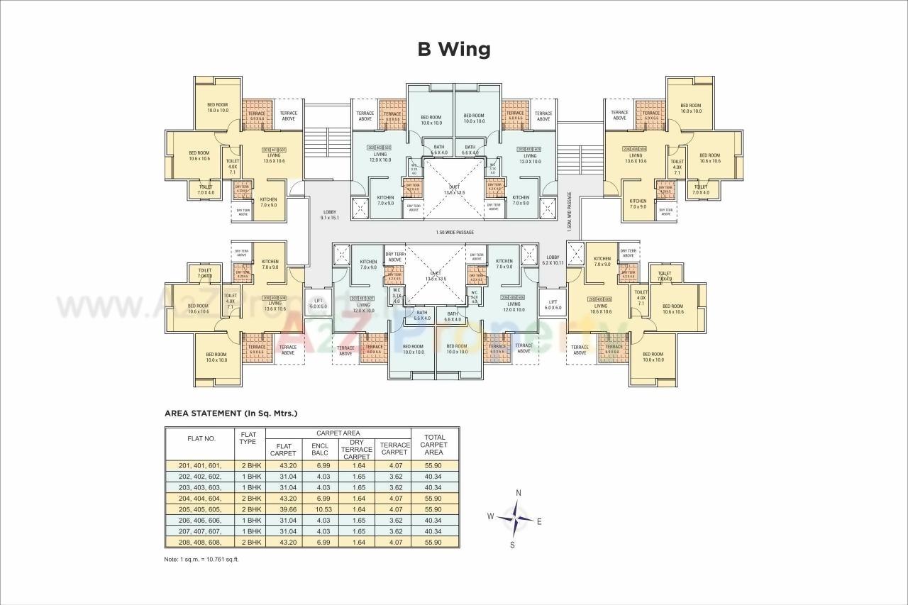 Layout of real estate project Goodwill Meadows located at Lohgaon, Pune, Maharashtra