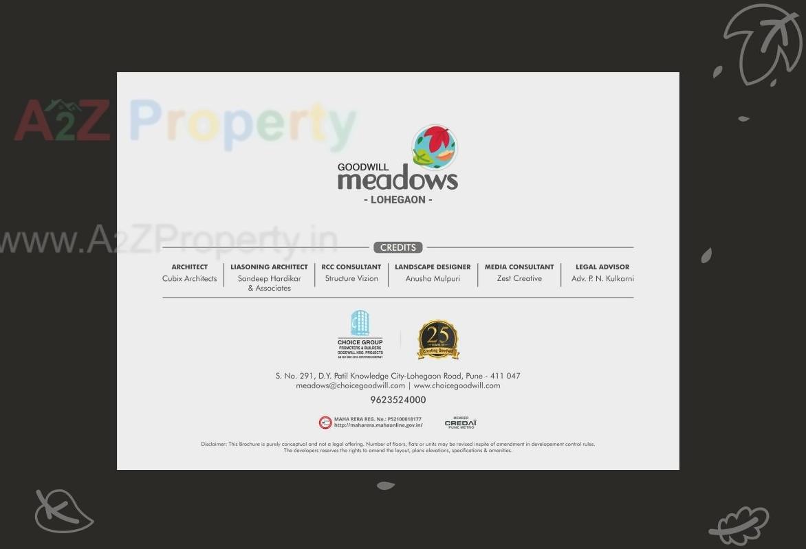  of real estate project Goodwill Meadows located at Lohgaon, Pune, Maharashtra