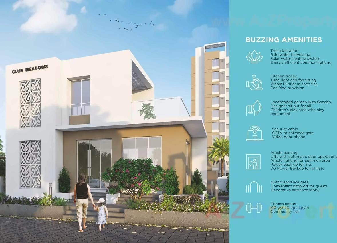 3D Elevation of real estate project Goodwill Meadows located at Lohgaon, Pune, Maharashtra