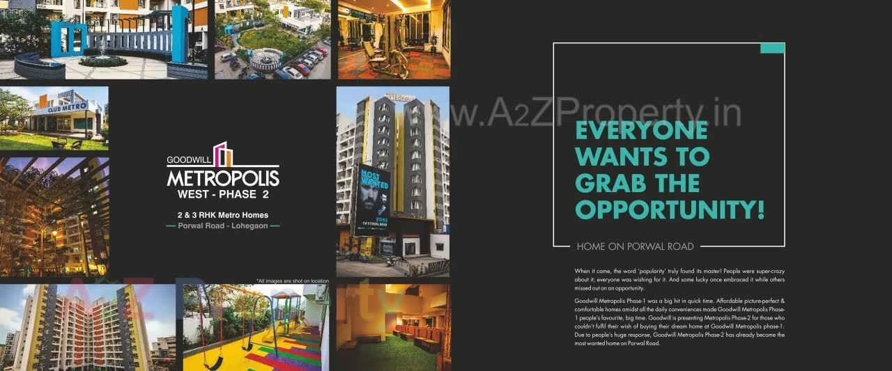 of real estate project Goodwill Metropolis West located at Lohgaon, Pune, Maharashtra