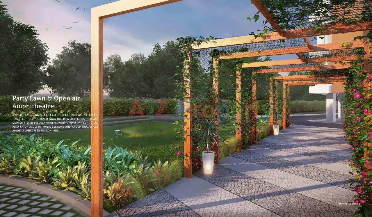 3D Elevation of real estate project Goodwill Unique Zest County located at Lohgaon, Pune, Maharashtra