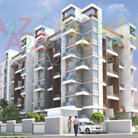 3D Elevation of real estate project Grand Casa located at Thergaon, Pune, Maharashtra