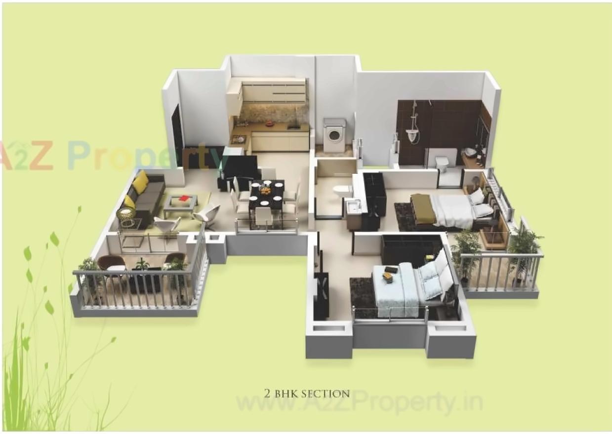Layout of real estate project Grassland located at Pune-cb, Pune, Maharashtra