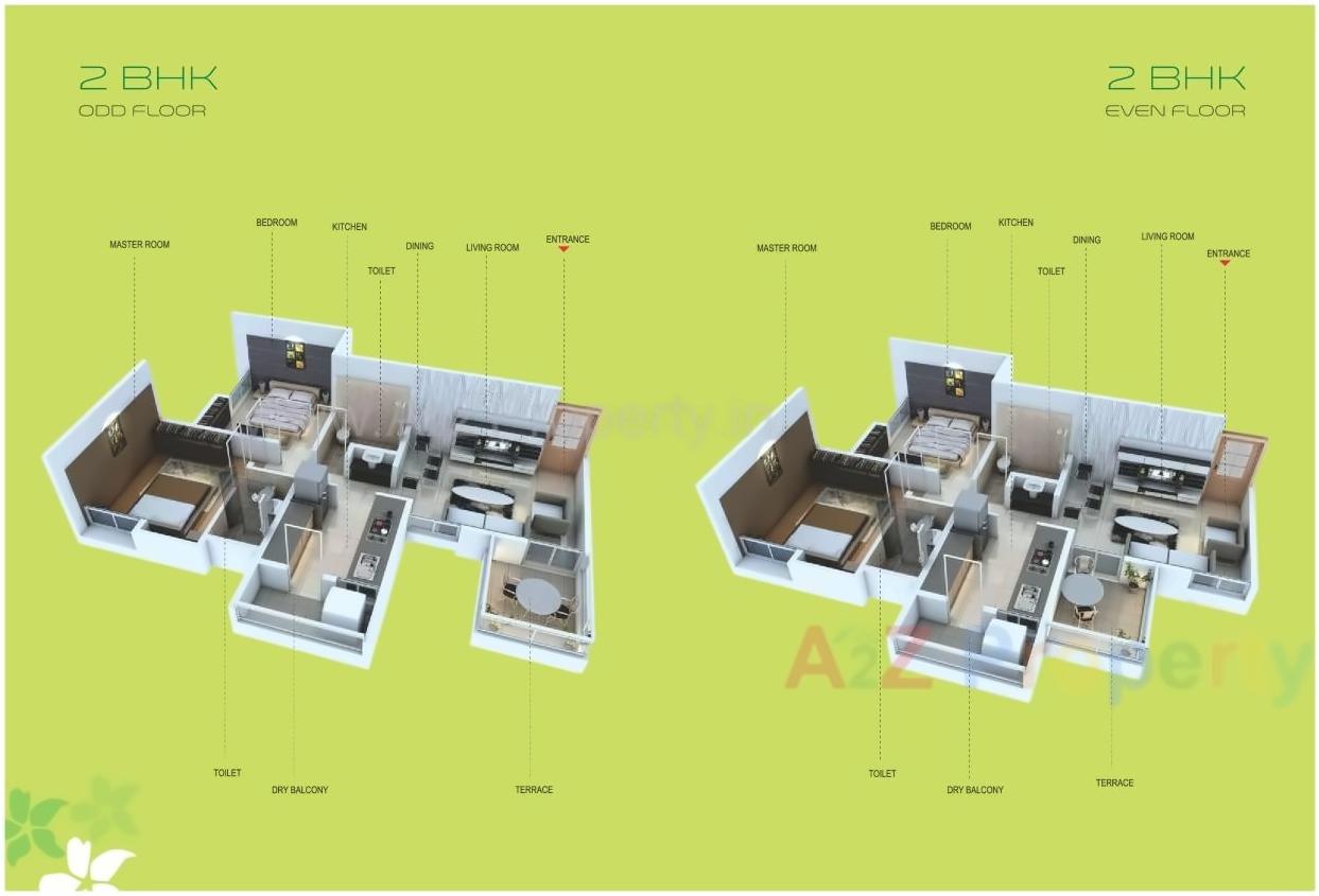 Layout of real estate project Green County located at Fursungi, Pune, Maharashtra