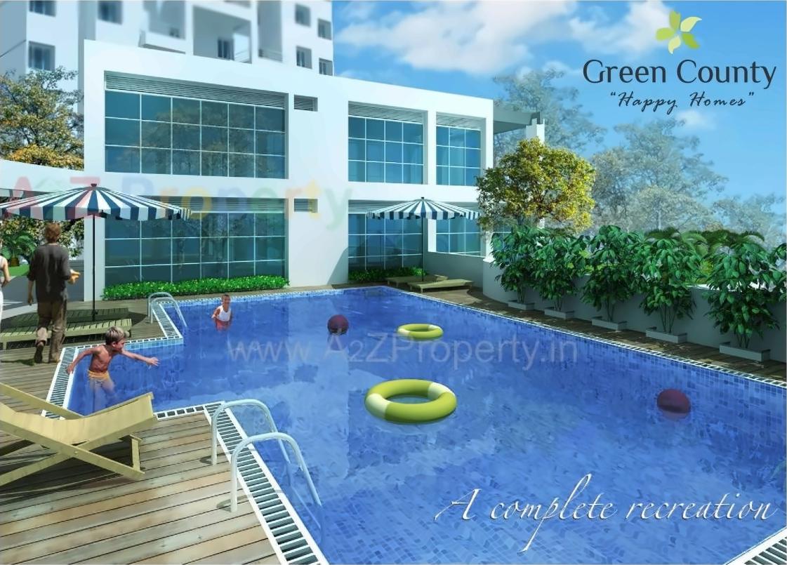 3D Elevation of real estate project Green County located at Fursungi, Pune, Maharashtra