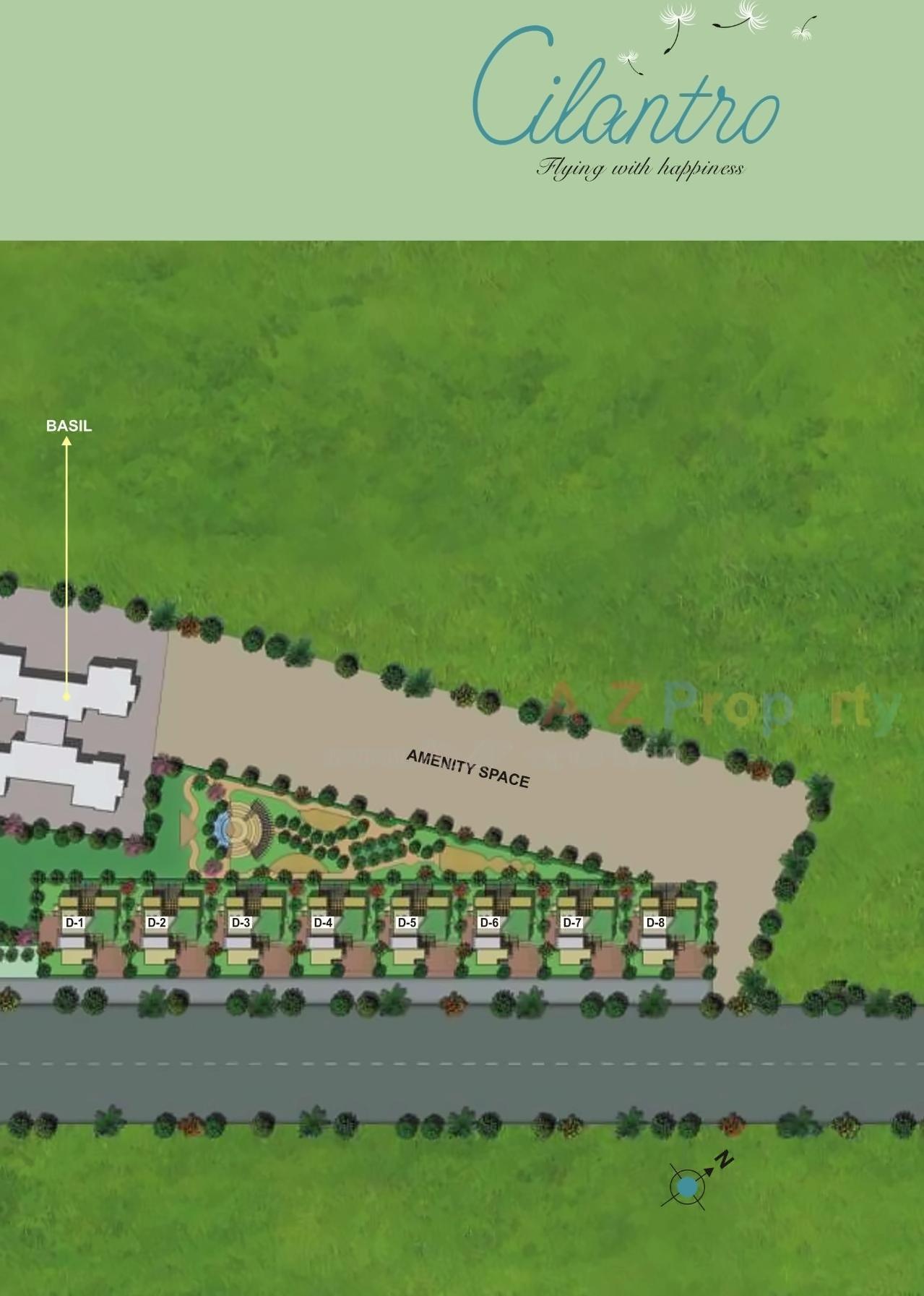 3D Elevation of real estate project Green Groves   Cilantro located at Wagholi, Pune, Maharashtra