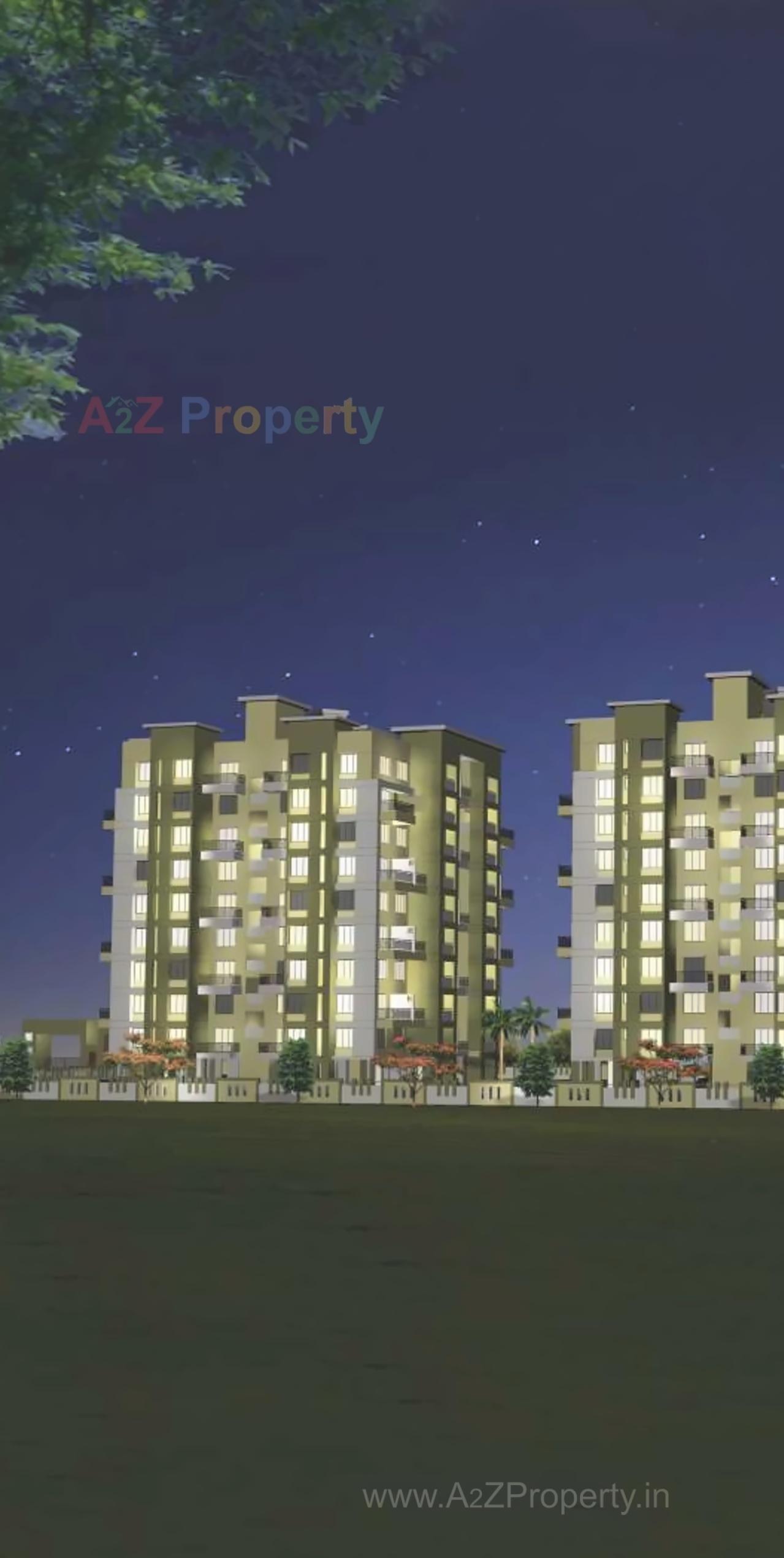 3D Elevation of real estate project Green Hive located at Fursungi, Pune, Maharashtra